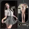 Estilo Academia Chao Mu Lencería Sexy Coqueta Deseo Puro Uniforme JK Sensual Tentación Pura Conjunto Puro