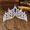 Tiara Corona Nupcial Transfronteriza Estilo Europeo y Americano Barroco Lujo Aleación Corona Fiesta Accesorios Vestido de Princesa
