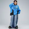 Roupas Infantis da Moda para Street Dance Moletom Descolado Jeans Roupa para Performance Conjunto Hip-Hop para Meninos Roupa Descolada para Performance Hip-Hop