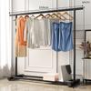 Secador de Ropa Plegable de Pie para Interiores con Barra Única, Colgador de Ropa para Dormitorio, Soporte Sencillo para Secar Ropa en Casa