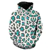 Moletom com Capuz Cruzado Primavera e Outono Pintura Graffiti Impressão 3D Camada de Ar Pulôver Unissex Roupa Esportiva Casual