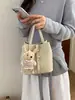 Elegante bolso de mano tipo cesta para mujer, nuevo y moderno bolso cubo de moda primavera/verano 2026, versátil bolso cruzado de Instagram