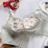 Lencería para Mujer de Busto Grande, Acolchado Grueso, Estilo Verano, Sin Aros, Soporte Lateral del Pecho, Anticaída, Ajustable, Efecto Realzador, Tallas Grandes, Moldeador