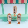 Letrero Miniatura de Cafetería, Mostrador de Bar, Escena de Casa de Muñecas de Comida y Juego, Accesorios de Decoración con Pegamento de Crema DIY