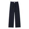6619 Pantalones de Terciopelo de Algodón Europeo de Pierna Estrecha y Ancha para Mujer Ropa de Otoño e Invierno Talla Grande de Cintura Alta Pantalones Casuales Pantalones Rectos Forrados de Polar