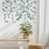 MS6125-ZY Trepadeiras de Plantas Verdes Adesivos de Parede Decorativos para Quarto Sala de Estar Quarto Fabricantes de Adesivos de Parede Decorativos