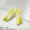 Mini Accesorios de Resina para Frutas y Verduras, Adornos DIY, Gomas para el Cabello, Accesorios para el Cabello, Colgantes, Hebillas para Zapatos, Materiales para Fundas de Teléfono, Pulseras