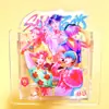 Nuevo Portalápices de Acrílico para Grupo Femenino y Masculino de Kpop, Caja para Bolígrafos, Transfronterizo Tk Us Estilo Caliente Almacenamiento de Papelería 10cm
