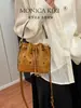 Bolso de Hombro Cruzado tipo Cubo para Mujer, Nuevo Diseño Elegante 2025, Casual y Sencillo, con Textura Única, Moderno y a la Moda