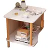Mesa Auxiliar Simple para Sofá, Mesa de Centro, Mesa de Noche para Dormitorio, Mesa de Noche, Gabinete Auxiliar para Sala de Estar, Mini Mesa de Esquina, Removible