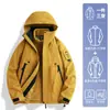 Jaqueta de Ski Dopamina Woodpecker Roupa Externa Feminina 3 em 1 2026 Novo Estilo Petite Primavera Outono Caminhada ao Ar Livre Viagem