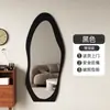Espejo de cuerpo entero de segunda mano para uso doméstico, Espejo de pie, Espejo de tocador, Espejo para probador de dormitorio, Espejo moderno de forma irregular, Montaje en pared