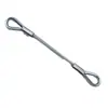 Cuerda de acero 304 tendedero fino para ropa cuerda de alambre de acero inoxidable recubierta de plástico M1.5 2 3 4 5 6 8 10 12mm