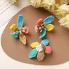 Moda Coreana Trendy Flor de Perlas DIY Ramillete Dopamina Ropa Zapato Zueco Accesorio de Flor
