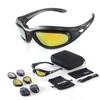 Set de Gafas Tácticas C5 Ciclismo al Aire Libre Montañismo A Prueba de Viento Gafas de Tiro Antibalas Cs Gafas de Moda