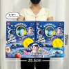 Máquina gashapon de dibujos animados para niños, caja sorpresa ciega, juguete, gashapon educativo sorpresa, arcade, caja de regalo pequeña