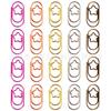 En stock clips de papel retro pequeños normales mini 16mm delgados clips de esvástica en forma de corazón lindos clips de papel imperdibles
