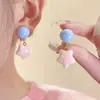 2025 Aretes Pequeños de Pastel Infantil Diseño Dopamina Coloridos Lindos Aretes de Perlas Infantiles Aretes Nuevos Venta al por Mayor