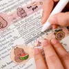 Regla de Carpincho Transfronteriza Dibujo Animado Forma Especial Ola Regla Papelería Estudiante Recompensa Regalo Carpincho Regla de Plástico