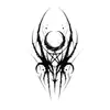 Pegatinas de Tatuaje Populares Estilo Ins Transfronterizas, Pegatinas de Tatuaje Tótem Personalizadas de Dibujo Lineal para Brazo y Mano con Múltiples Patrones en Stock