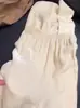Altamente recomendado! Sem Textura D ~ Novas Calças de Veludo Leite Off-White com Caimento de Seda de Perna Larga para Mulheres