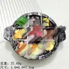 Olla caliente de comida para picar grande, comida de simulación para jugar, accesorios de resina, funda para teléfono móvil, decoración de coche de belleza, imanes para refrigerador