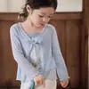 2026 Verano Nuevo Cárdigan Ligero tipo Chal para Niñas con Broches de Rana Ropa Exterior Ropa de Protección Solar Bebé Elegante Versátil Camisa para Aire Acondicionado