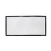 Pantalla magnética para ventilador de chasis de PVC de 14 cm x 28 cm con filtro de polvo negro y doble de 12 cm