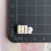 Mini tamaño pequeño Placa Letra Inglesa Bueno Resina Accesorios Funda para Teléfono Celular Zapatos de Cueva Cadena Llavero Accesorios de Joyería