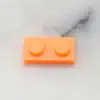 Accesorios para Joyería DIY Ensamblaje Acrílico Color Único Bloques de Construcción Llavero Colgante para Bolsa Colgante para Collar Colgante