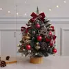 Set de Árbol de Navidad de Venta Caliente Transfronteriza Diseño de Escena Navideña Escritorio de Oficina DIY Accesorios Adornos