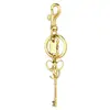 Colgante de llave hueca retro, un accesorio único y creativo, perfecto para mochilas, ofreciendo un toque decorativo simple y elegante, y una pieza de joyería moderna, compacta y portátil