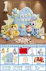 Montagem de Decoração para o Primeiro Aniversário de Menina, Itens para Criar Atmosfera, Cena de Decoração, Painel Kt para Menina, Roupa de Aniversário
