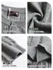 Suéter de punto trenzado para hombre estilo Old Money con cuello Henley, cuello alto casual para principios de otoño, prenda de punto de manga larga para hombre