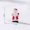Muñeco de Santa Claus Realista de Nuevo Producto Transfronterizo, Accesorios de Decoración DIY de Escena de Nieve, Pequeños Adornos de Micro Paisaje