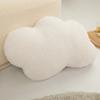 Novo Travesseiro de Veludo de Ursinho Branco em Formato de Nuvem Macio para Cabeceira de Cama Sala de Estar Sofá Almofada de Nuvem Presente para Menina