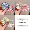 Goma para el pelo de niña estilo coreano con encaje de doble capa para moños, alta elasticidad, suave con el cabello, lindo accesorio para el pelo