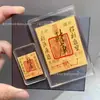 Concha de Agua Oro Puro 999 Tesoro de Riqueza Pegatina para Teléfono Móvil, La Riqueza Viene de Todas Partes, La Buena Suerte Viene con la Fortuna, Regalo Popular de Tienda de Oro, Al Por Mayor