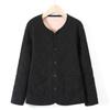 Roupas de inverno de meia-idade e idosos, roupa íntima térmica para avó, roupas para casa, pijamas justos, base pequena, roupas acolchoadas de algodão
