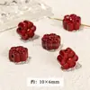Acessórios para Joias DIY de Argila Roxa, Saco da Sorte com Padrão de Nuvem de Cinábrio, Pixiu, Pulseira Tendência para Live-Stream, Acessórios para Cordão de Mão Venda por Atacado