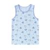 Chaleco de Verano Delgado para Niño de Algodón Puro sin Mangas Tipo Sling para Bebé Niños Medianos y Grandes Top de Dibujos Animados para Niños Camiseta Base