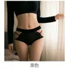 Bragas Sexy de Malla Semi-Transparente Huecas de Cintura Alta para Mujer Tallas Grandes Sin Costuras de Satén Triángulo Puro Deseo para Mujer