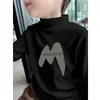 Ropa interior térmica de felpa cepillada para niños, cuello semi-alto, cálida para niños, top para bebé Otoño/Invierno, versátil para Otoño, ropa interior casual