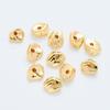 Piezas de Oro y Plata Rotas, Cuentas Espaciadoras de Forma Irregular, Latón con Alta Retención de Color, Piezas Irregulares de Imitación de Oro, Accesorios para Joyería DIY