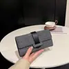 Billetera Larga de Lujo para Mujer 2025 Bolso de Mano con Cierre Larga Gran Capacidad Múltiples Ranuras para Tarjetas Puede Caber Teléfono Móvil Bolsa