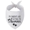 Bandana Exclusiva Transfronteriza para Perro con Temática de Recién Nacido, Babero Grande para Mascota Hermano Mayor, Toalla para Babas de Fiesta