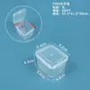 Caixa de Embalagem de Plástico Transparente Caixa de Exibição de Amostra de Ferramentas de Hardware Caixa de Embalagem de Peças Organizador de Acessórios Caixa de Armazenamento de Cartões