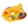 Nuevo Bote Inflable Engrosado con Forma de Avión, Asiento de Natación para Bebés y Niños Pequeños, Flotador de Natación de Rueda con Parasol