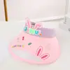 Chapéu de Sol de Bebê Desenho Animado Elástico Ajustável Topo Aberto Personalizado Casual Esportes ao Ar Livre Proteção Solar Chapéu de Sol Chapéu