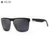 Kdeam Gafas de Sol Polarizadas Populares Europeas y Americanas Cuadradas Deportivas Casuales Unisex para Exteriores Kd156
